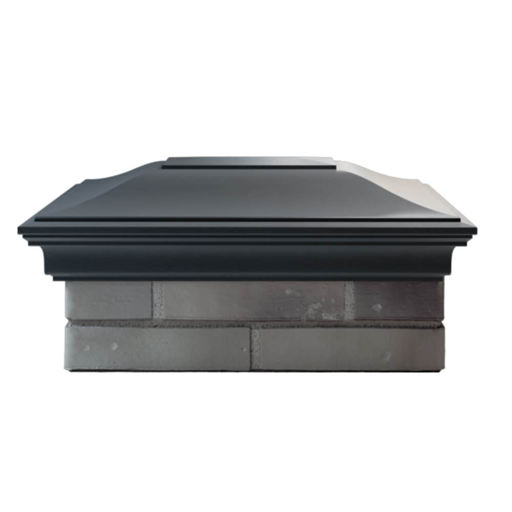 Колпак Zking Монблан Серый на столб 2х1.5 кирпича (515х385мм) в Аксубаево фото