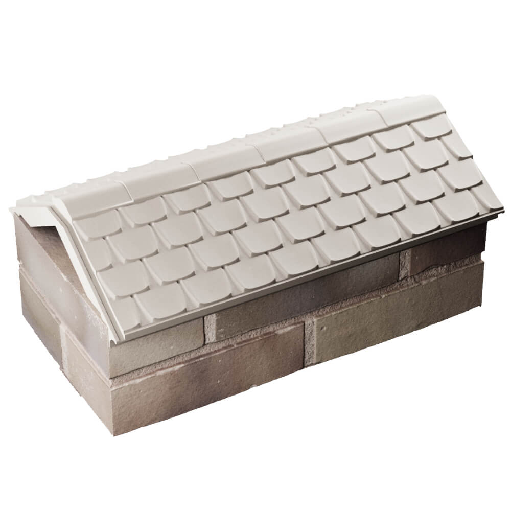 Парапет Zking Эльбрус Бежевый с посадкой на 1 кирпич (255мм) в Аксубаево фото