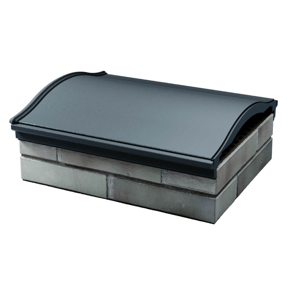 Парапет Zking Монблан Серый посадка на 1.5 кирпича (355/385мм) в Аксубаево фото