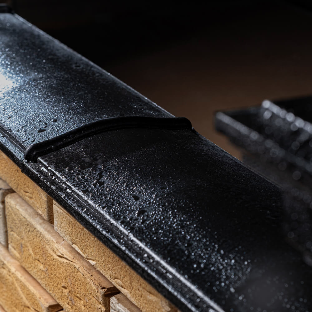 Парапет Zking Монблан Черный посадка на 0.5 кирпича (130мм) в Аксубаево фото