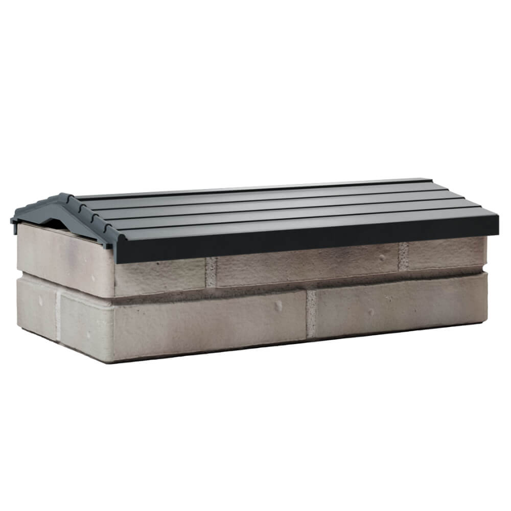 Парапет Zking Бона ХайТек Серый с посадкой на 1 кирпич (200/225/255мм) Аксубаево фото