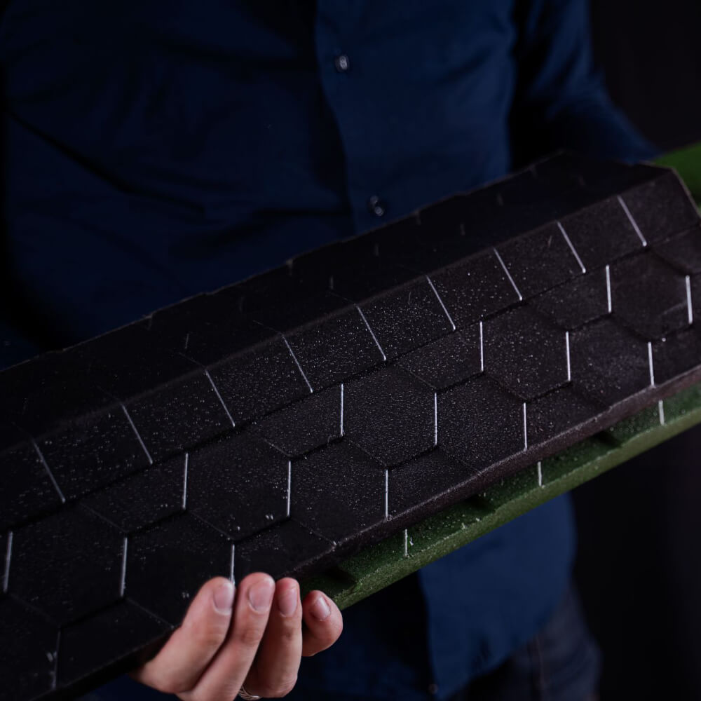 Парапет Zking Эверест Черный с посадкой на 1 кирпич (200/225/255мм) в Аксубаево фото