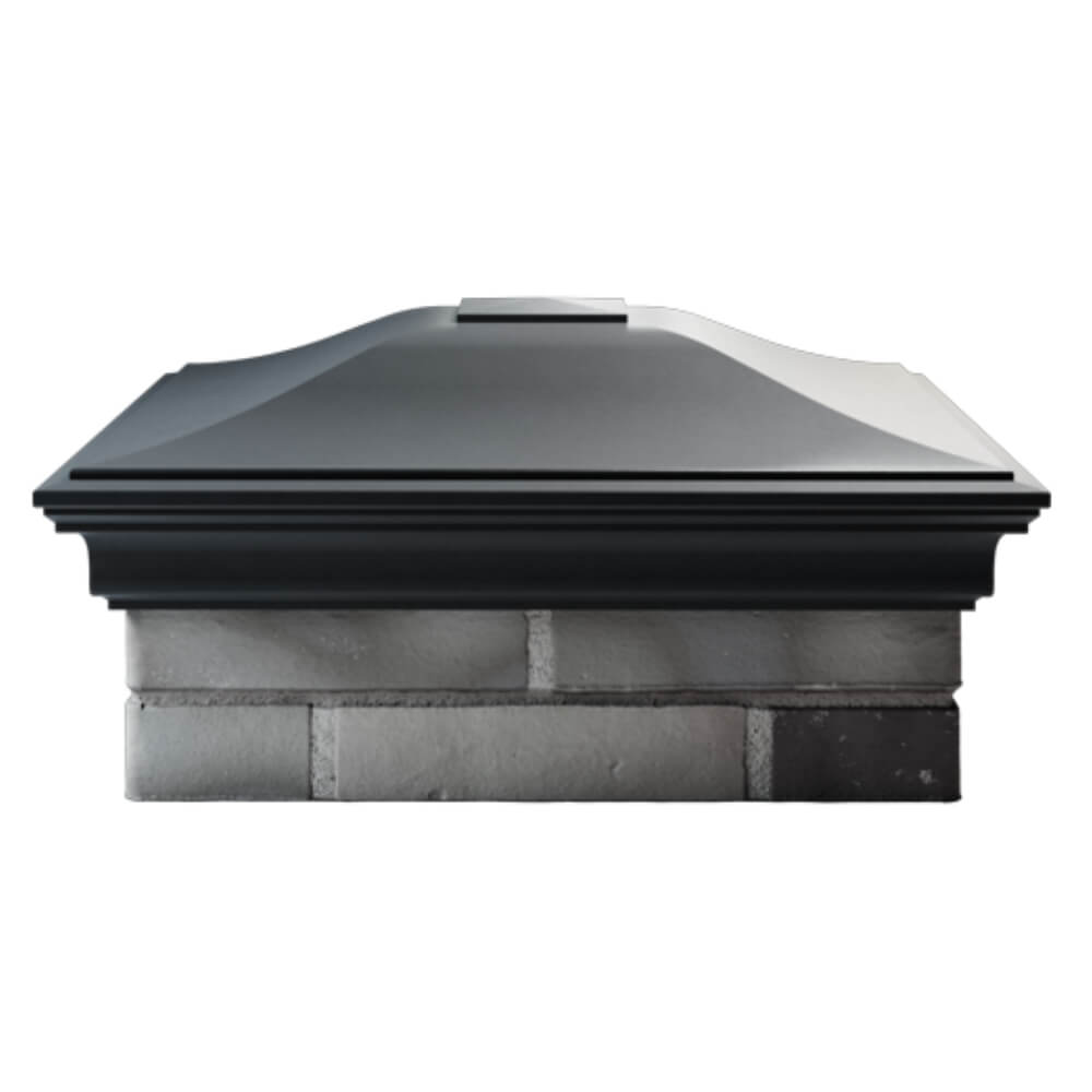 Колпак Zking Монблан Серый на столб 2х2 кирпича (515х515мм) в Аксубаево фото