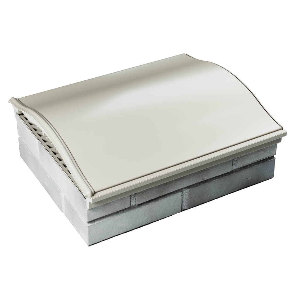 Парапет Zking Монблан Бежевый посадка на 1.5 кирпича (355/385мм) в Аксубаево фото