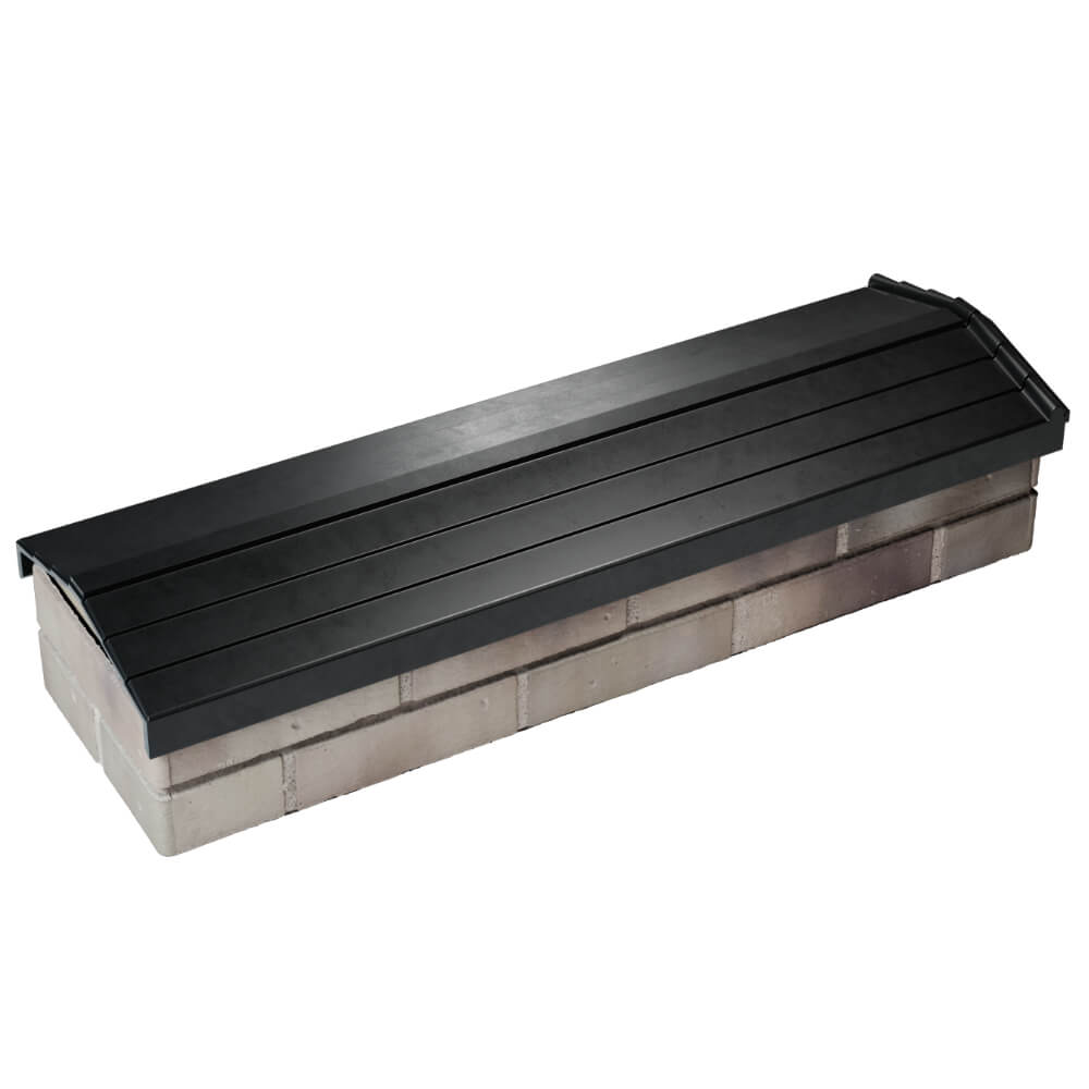 Парапет Zking Бона ХайТек Черный посадка на 0.5 кирпича (130мм) в Аксубаево фото