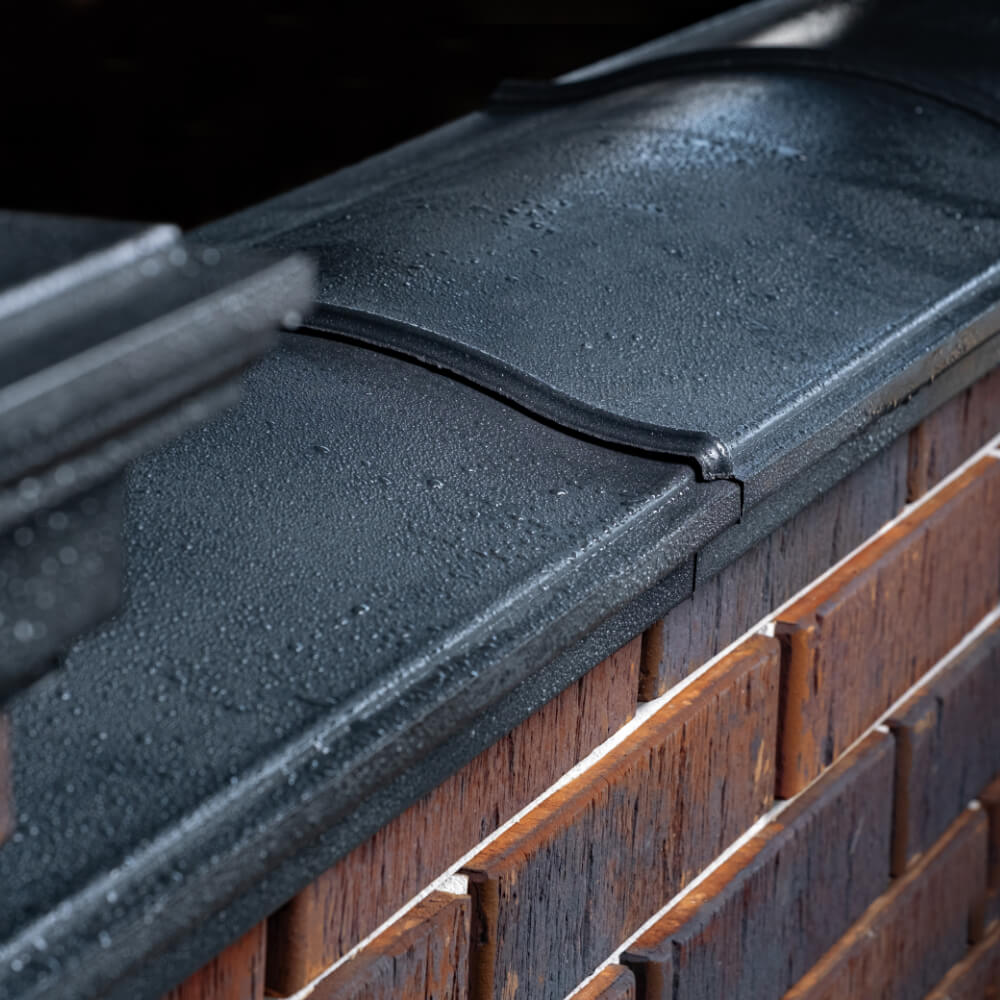 Парапет Zking Монблан Черный посадка на 0.5 кирпича (130мм) в Аксубаево фото