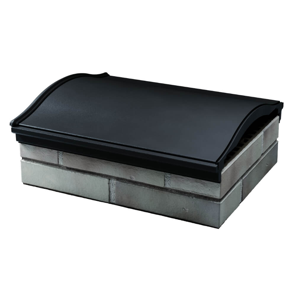 Парапет Zking Монблан Черный посадка на 1.5 кирпича (355/385мм) в Аксубаево фото